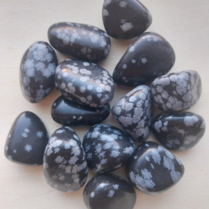 Obsidienne flocon de neige