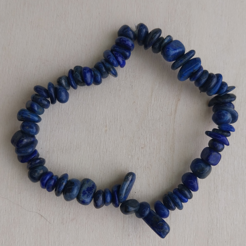Bracelet baroque en Lapis Lazuli